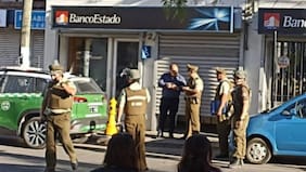 Amarró a guardia y a gerente, pero drone arruinó su plan: cae sujeto que asaltó sucursal de BancoEstado en Providencia