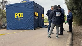 Macabro hallazgo de un cadáver calcinado en Colina: estaba maniatado y tenía 14 puñaladas