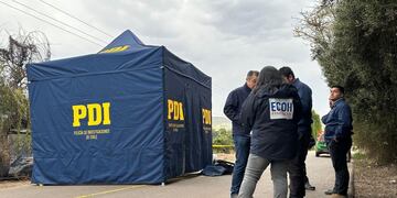 Macabro hallazgo de cadáver calcinado en Colina