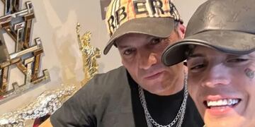 Marcianeke y su padre