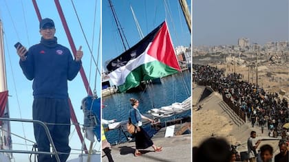 Activistas chilenos intentarán llegar a Gaza y romper bloqueo de Israel: conocido exdirigente estudiantil se sumó al grupo