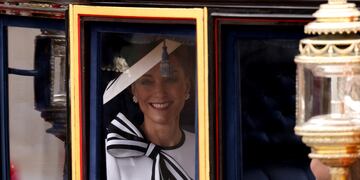 Trooping the Colour parade to honour Britain's King Charles on his official birthday, in London