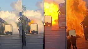 Impactante video muestra el momento de la explosión en Renca