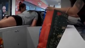 Se les acabó la fiesta: mecheras que fueron sorprendidas robando durante incendio en mall se encuentran identificadas