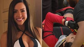 La terrible lesión de Paloma Fiuza que generó pánico en El Internado: fue trasladada de urgencia tras quebrarse el brazo