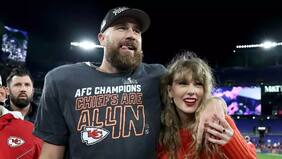 Taylor Swift y Travis Kelce más románticos que nunca tras partido que definió a finalista del Super Bowl