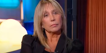 Alejandra Alvarez en un pantallazo de la entrevista que dio en Only Fama en abril. Luego se filtraron otra vez las fotos de 2008.