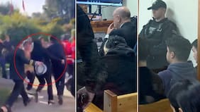 Líquido, empujón y golpes al auto: De qué se acusa a cada uno de los estudiantes detenidos por agresión a ministra