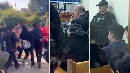 Líquido, empujón y golpes al auto: De qué se acusa a cada uno de los estudiantes detenidos por agresión a ministra