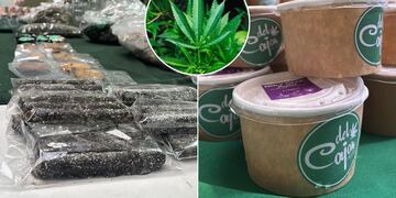 Cuchuflis de marihuana