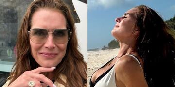 Brooke Shields vía Instagram