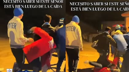 “Se tropezó con Miguelito”: viralizan estrepitosa caída de dolido hincha de la UC tras derrota con Colo Colo
