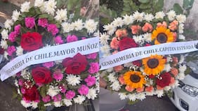 Enviaron coronas de flores a funcionarios de Gendarmería: institución presentó denuncia