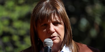 Argentine Presidential candidate Patricia Bullrich holds press conference, in Buenos Aires