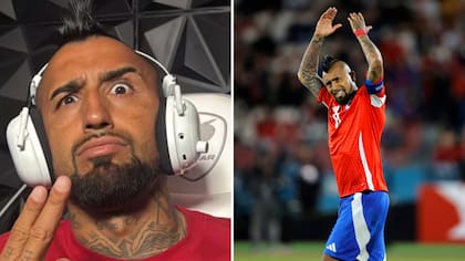 Arturo Vidal no jugará, pero se encargará del react en vivo de los próximos partidos de La Roja en Mega