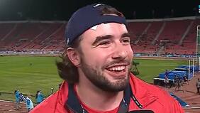 “Va a salir ese video”: la apuesta que pagará Lucas Nervi a Francisca Crovetto tras ganar el oro en Santiago 2023