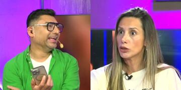 Andrés Caniulef y Karoll Román