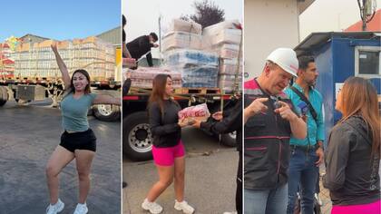 Así fue la llegada de Naya Fácil a la zona cero de los incendios: llevó camión con ayuda y se reunió con alcalde de Penco