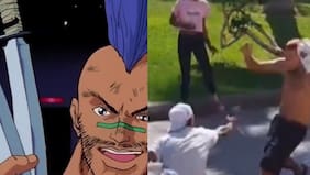 “Duelo a muerte con cuchillos”: se viralizó pelea entre dos sujetos en Antofagasta