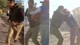 Impacto total por brutal ataque en vivo a equipo del “Tu Día”: periodista arrancó pero le dieron alcance y terminaron en el suelo