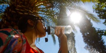 Calor en Santiago referencial