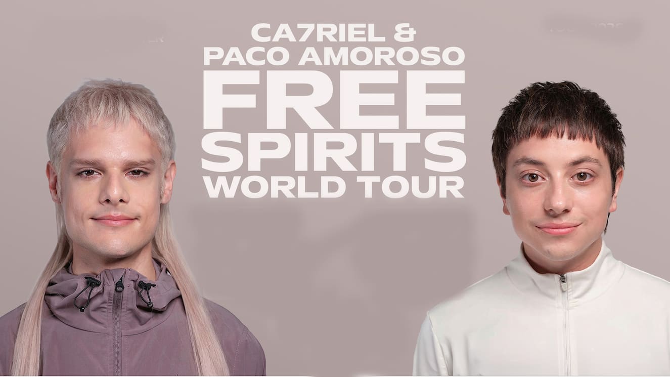 CA7RIEL y Paco Amoroso regresarán este año al Movistar Arena