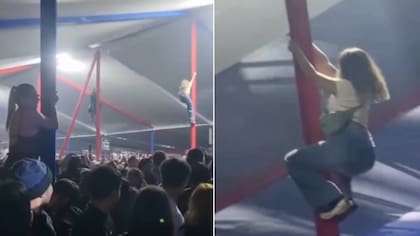 “¡Si no bajan, esta hue... no sigue!”: graban eufórica celebración en fonda que generó indignación en pleno show