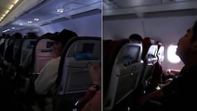 “No falta el hu...”: el comentario que se repite tras viralizado video de rayo que impactó a avión LATAM rumbo a Santiago