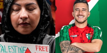 ¿Por qué Palestino tiene una camiseta con diseño de sandia?