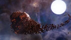 Astrónomos detectan que una antigua señal extraterrestre provenía de un planeta que fue destruido por una estrella