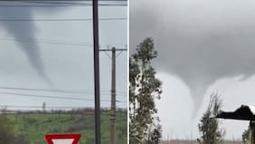 Registran tornado en Chillán Viejo: viralizan impactantes imágenes con la fuerza de la naturaleza