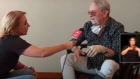 "Ha sido muy difícil. Eterno. Pero igual me voy a levantar, igual voy a caminar...", expresa Coco Legrand en la Teletón tras accidente en moto