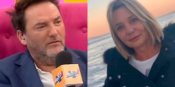 Daniel Fuenzalida en un pantallazo. Pamela Cifuentes en una foto de Instagram.