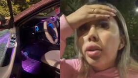 "¡Casi me matan!": Naya Fácil sufre encerrona, escapa y choca contra una casa