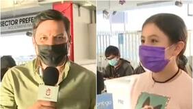 Rafael Cavada y JC Rodríguez se emocionaron con el relato de una niña en mesa de votación