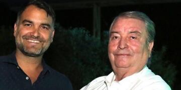 Javier Macaya y su padre, Eduardo Macaya