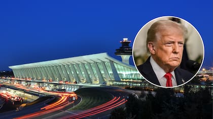 Trump propone renombrar el aeropuerto de Washington con su nombre a cambio de liberar fondos federales