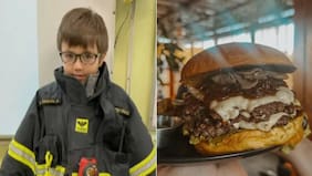 Lo que vio dentro de la hamburguesa le pareció raro a la mamá: habla tía de niño fallecido y revela molestia con local