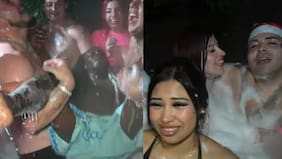 La candente y surreal fiesta en la piscina de “Secreto en el Lago 2″