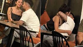 Risas, besos y coqueteos: la secuencia completa del acalorado encuentro de Luis Jiménez en restorán