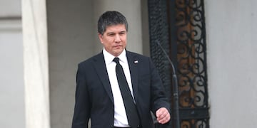 Subsecretario del interior realiza declaraciones en el Palacio de La Moneda 17/10/2024