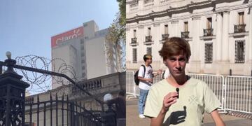 Español quedó sorprendido por los alambres y cercos eléctricos en las casas de Santiago: “Es como algo que asocio más a animales...”