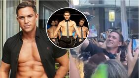 Quién es Will Parfitt, el vedetto británico doble de Channing Tatum que ha revolucionado a las mujeres de Chile