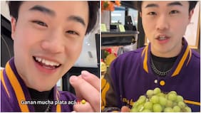 “Sigo en shock”: influencer sorprendió al mostrar el precio de las frutas chilenas en un supermercado chino