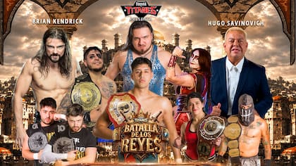 Hugo Savinovich y Brian Kendrick llegarán en octubre para ser parte de un evento de lucha libre en Chile