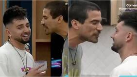 La broma de Bambino en su reingreso a Gran Hermano que enfureció a Sebastián: debió ser controlado por compañeros