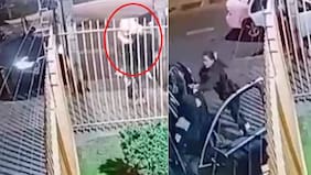 Terrible: habla conserje que rescató a niña de 12 años que delincuentes se querían llevar tras robar auto de su madre