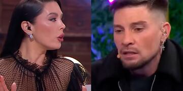 Daniela Aránguiz y Luis Mateucci en pantallazos.