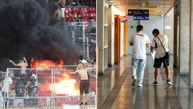 Para la casa: Todos los detenidos por disturbios en el Estadio Nacional quedaron en libertad