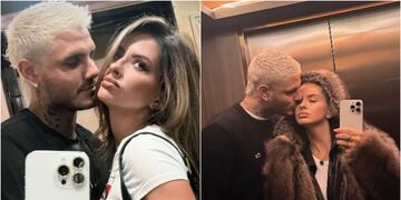 China Suárez y Mauro Icardi vía Instagram